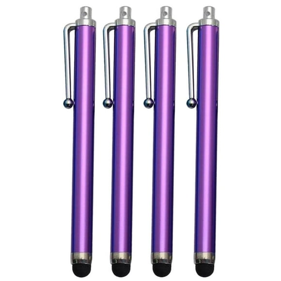 Lápiz capacitivo de alta precisión para pantallas táctiles de portátiles Púrpura
