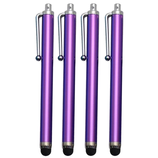 Lápiz capacitivo de alta precisión para pantallas táctiles de portátiles Púrpura