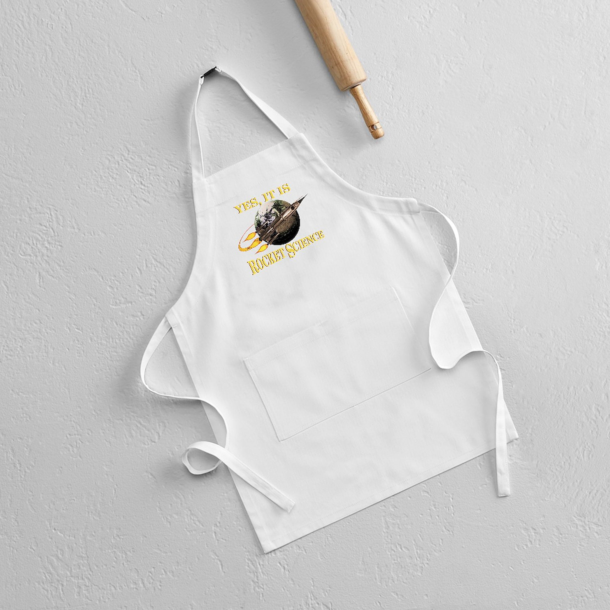 CafePress - Yes, It Is Rocket Science - Kids Apron