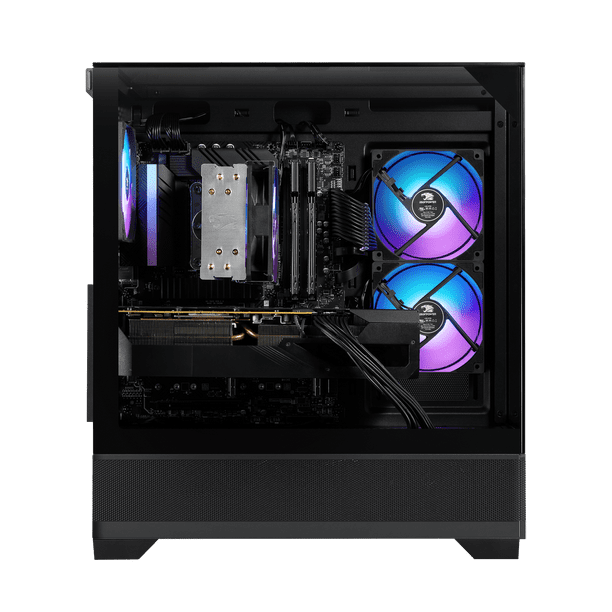 iBUYPOWER ESA7R77XT01 Gaming PC Desktop - AMD Ryzen 7 8700F, AMD