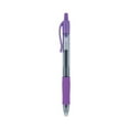 thumbnail image 5 of Pilot® G-2® Retractable Gel Pens, Fine Point, 0.7 mm, Clear Barrels, Purple Ink, Pack Of 12, 5 of 5