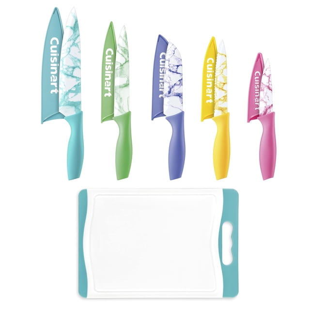 Juego de cuchillos Cuisinart C55CB-11PM Advantage de 11 piezas con tabla de cortar