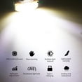 thumbnail image 4 of LED Headlamp, Lightweight Outdoor Head Light High Brightness USB Charging With Adjustable Headband For Camping Running, 4 of 8
