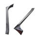thumbnail image 1 of 2 uds, alerón lateral de plástico para ventana de tejado trasero, piezas personalizadas, de coche para Golf 6 GTI 2008-2013, negro brillante, 1 of 8