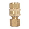 thumbnail image 3 of High Pressure Washer Fittings, Brass Stainless Steel Quick Connectors, Firm Connection, Wide Application for Hose, Pump, Ball Valve, Telescopic Rod, 3 of 7