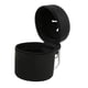 thumbnail image 5 of Contenedor para pesca con mosca con mosquetón y herramienta de pesca, mini bote de basura con cremallera negro, 5 of 9