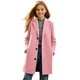 thumbnail image 2 of Cowsor Girls Trench Coat Winter Single Long Pea Coat Casual Overcoat with Pocket, 2 of 7