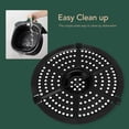 thumbnail image 4 of Air Fryer Rack Replacement Part 6.1Inch Round Air Fryer Grill Pan Non Stick Crisper Plate Replacement for Grill Pan Grill Plate Crisper Plate Tray, 4 of 5
