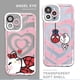 thumbnail image 2 of Funda de teléfono para iPhone 7 8 XS Max 12 15 Pro 13 Mini SE 11 Pro XR 14 Pro Max Marvel Spidermans Hello Kitty, funda transparente suave, 2 of 5