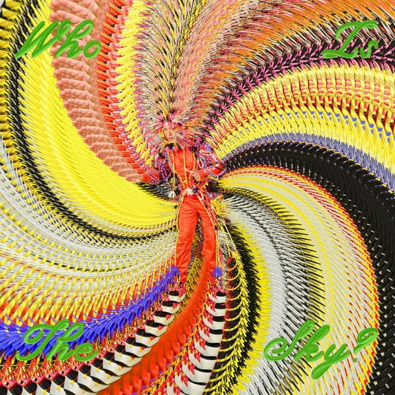 David Byrne -- Who Is The Sky? LP green