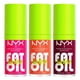 thumbnail image 1 of NYX Professional Makeup Kit 3 pack Fat Oil Lip Drip Gloss Tonos That's Chic + Supermodel + Follow Back, 4.8ml c/u - Brillo labial efecto jugoso hasta por 12H, sin sensación pegajosa, f&a, 1 of 6