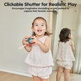 thumbnail image 6 of PlanToys My First Wooden Toy Camera for Toddlers | Kaleidoscope Lens & Clickable Shutter | Montessori-Inspired Pretend Play Camera | Eco-Friendly Sensory Toy for Kids Ages 18+ Months, 6 of 9
