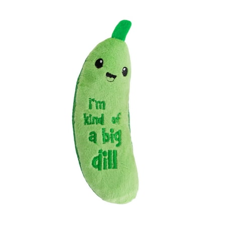 Catstages Crunchy Pickle Kicker Dental Cat Toy, Green, One-Size