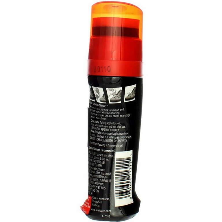 KIWI Instant Shine Protect Black Liquid Shoe Polish 2.5 oz 1
