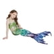 thumbnail image 5 of Traje de baño de sirena de verano para niños, vestido de princesa con cola de sirena, traje de baño práctico de moda de tres piezas, 5 of 5