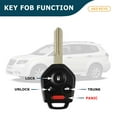 thumbnail image 4 of AKS KEYS Replacement for Subaru Key Fob (4 Buttons) That Use FCC CWTWBU766 and Part Number 57497AG48A, 4 of 6