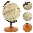 thumbnail image 2 of 1Pc Retro Globe Decoration Desktop Globe Adorn Tabletop Decoration (Brown), 2 of 3
