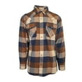 thumbnail image 1 of Ariat Men's Mohogany Shirt Haider Retro Fit Double Front Pockets (S41), 1 of 12