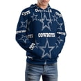 thumbnail image 5 of Football Cowboys 3d Sweatshirts Hoodie Fashion Casual Personality Men's Women Street Hoodie Pullovers Long Sleeve Comfortable Top, 5 of 6