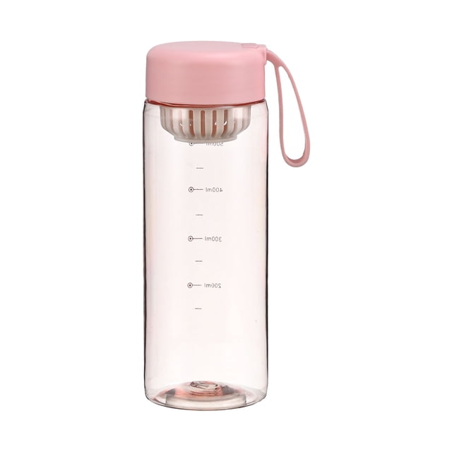 Botella deportiva de 500 ml, portátil, a prueba de fugas, ideal para fitness al aire libre en gimnasios femeninos.