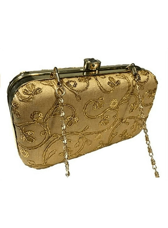 Gold Clutch Purses