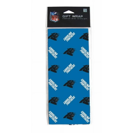 Carolina Panthers Gift Wrap