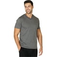 thumbnail image 2 of INITIMO Mens' Soft Knit V-Neck Adult Sleep Lounge Pajama T-Shirt, 2 of 4