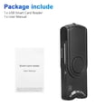 thumbnail image 2 of CAC Smart Card Reader,DOD Military USB Common Access Card Adapter Fit For Military/ID Card/IC 2 of 12