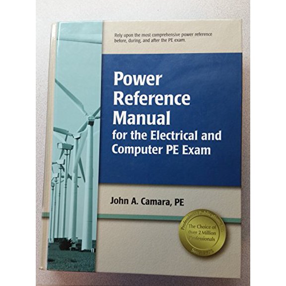 Pre-Owned Power Reference Manual for the Electrical and Computer PE Exam (Hardcover) 1591261627 9781591261629
