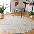 thumbnail image 2 of SAFAVIEH Natura Roza Southwestern Area Rug, Ivory/Blue, 6' x 6' Round, 2 of 8