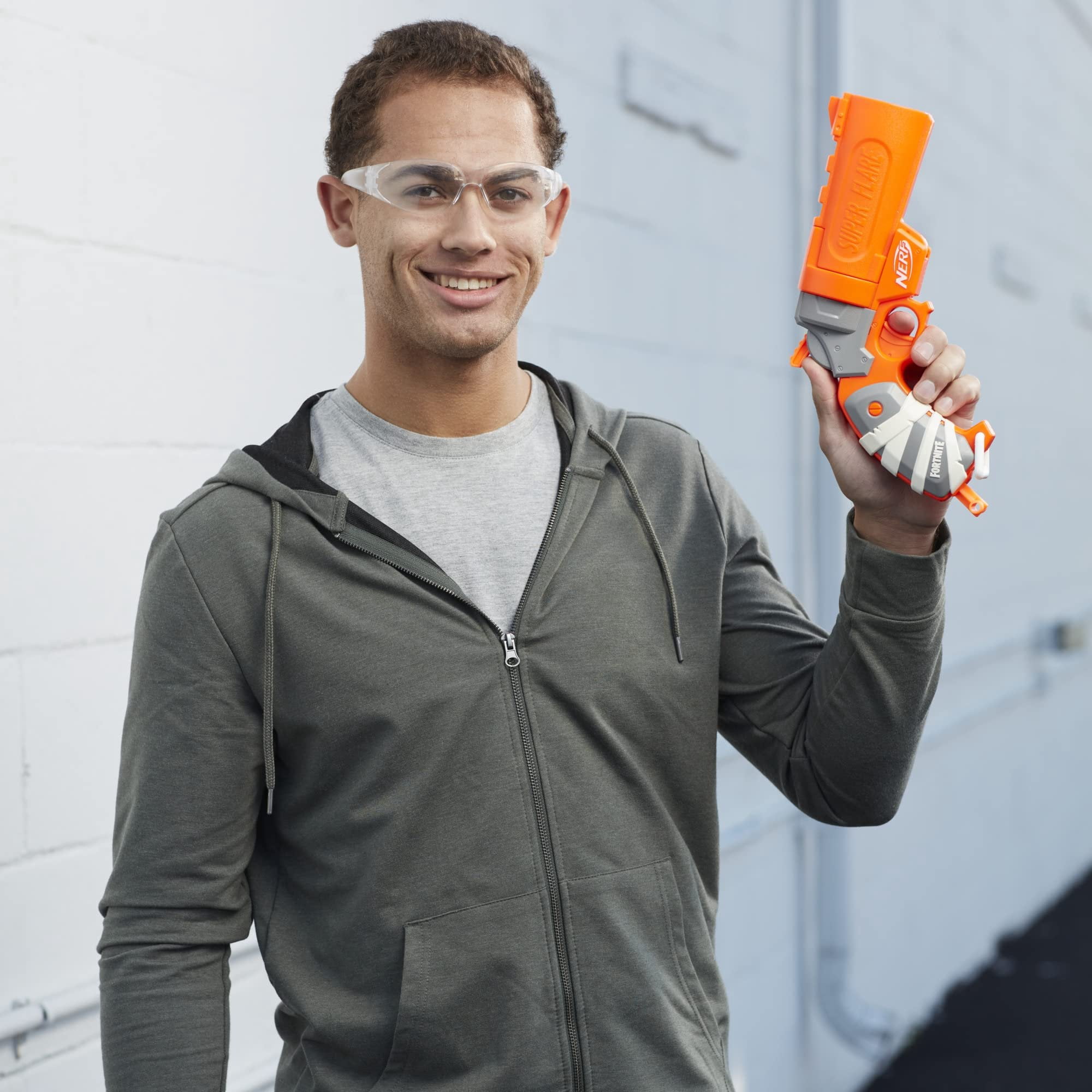 Nerf Fortnite Flare Dart Blaster, Includes 3 Nerf Mega Darts