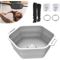 thumbnail image 1 of Anda Ducha de Hielo Ártico, Enfriador de Agua para Baño de Hielo, Enfriador de Baño de Hielo, Baño de Hielo Portátil de Enfriamiento Rápido Ducha de Silicona Fría Plegable para Bañarse, Accesorio de D, 1 of 7