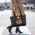 thumbnail image 4 of FORMRS Canvas Laptop Tote Bag for Women with 15.6" Computer Compartments Shoulder Handbag, Abstract Mountain, 4 of 7