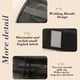 thumbnail image 5 of Bolsa de malla para artículos de tocador, bolsa de almacenamiento de cosméticos multicapa para viajes de negocios, gran capacidad, portátil, para artículos diversos., 5 of 6