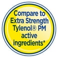 thumbnail image 3 of Equate Extra Strength Acetaminophen PM Caplets, Pain Reliever and Nighttime Sleep Aid, 100 Count, 3 of 11