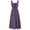Purple, variant on Renaissance Dress Women Lace Up Cottagecore Sleeveless Peasant Maid Long Dress Medieval Costume