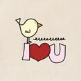 thumbnail image 2 of CafePress - I Love You Tote Bag - Unisex Canvas Tote Bag, Beige, 1-Piece, 2 of 6
