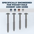 thumbnail image 4 of Tornillos Kreg SML-C150-100 Recubiertos de Zinc 1,5" 100 unidades, 4 of 6