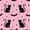 Pink Black Yellow, variant on Manfei Gothic Skull Twin Duvet Cover, Happy Halloween Twin Bedding, Pink White Cream,Pink Reversible,1 Duvet Cover and 1 Pillowcase,2pcs,No Comforter