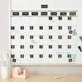 thumbnail image 4 of 50 Piece Magnetic Calendar for Classroom, Whiteboard - Number Magnets, Calendar Magnets with Day, Month, Date, 4 of 10
