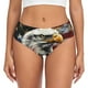 thumbnail image 1 of Balery Retro American Eagle A Ropa Interior de Algodón para Mujer con Dibujo – Braguitas Cómodas y Elásticas, Estilo Clásico-X-Large, 1 of 6