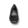 thumbnail image 3 of FLORAL Lizzy Women Wide Width Casual Flat/Skimmer for Everyday BLACK 8, 3 of 4