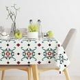 thumbnail image 4 of XAJAT 55‘‘x86'' Flowral Prints Rectangle Tablecloth, Cotton Linen Table Covers, 4 of 4