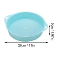 thumbnail image 2 of OULII 2PCS Soil Sifter Plastic Screen for Gardening Activities Blue and Pink, 2 of 6