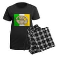 thumbnail image 5 of CafePress - Irish Claddagh Women's Dark Pajamas - Women's Short Sleeve Print T-Shirt and Pants Dark Cotton Pajama Set, 5 of 7