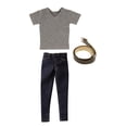 thumbnail image 2 of Juegos Ropa Fashion 1/6 Hombres Gris ones Correa Pulgadas Cuerpo de de Acción Masculina CUTICAT Figura de acción ropa, 2 of 8