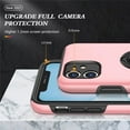 thumbnail image 5 of SZMLOGB Phone Case for iphone 11(6.1") with Ring Holder Shock Resistant Scratch Resistant PC Silicone Heavy Duty Protective Case-pink, 5 of 6