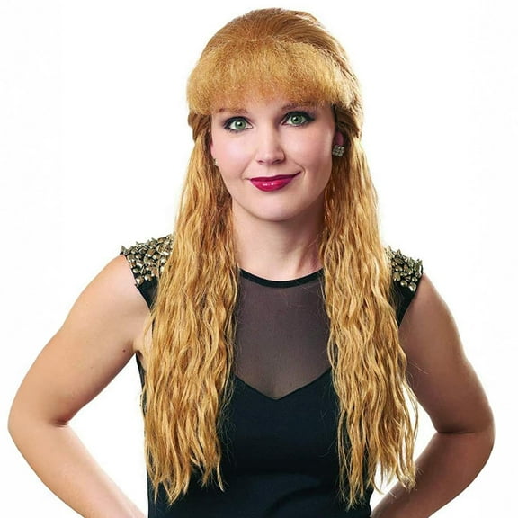 80s Skater Blonde Adult Costume Wig | One Size