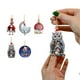 thumbnail image 3 of De Pollo Con Sombrero, Bufanda, Árbol De Navidad, Adorno Colgante, Decoración De Fiesta Navideña matsuzay HA043007-01, 3 of 6