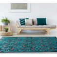 thumbnail image 4 of United Weavers Bristol Heartland Turquoise Mat Rug, 4 of 4